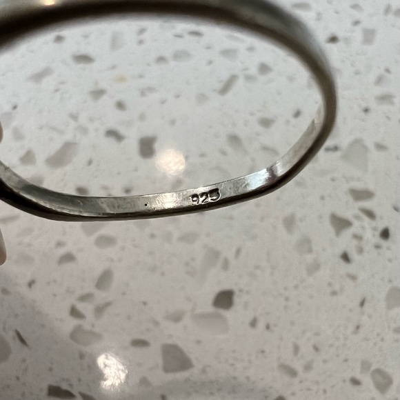 Heart shape 925 ring . - Picture 3 of 8